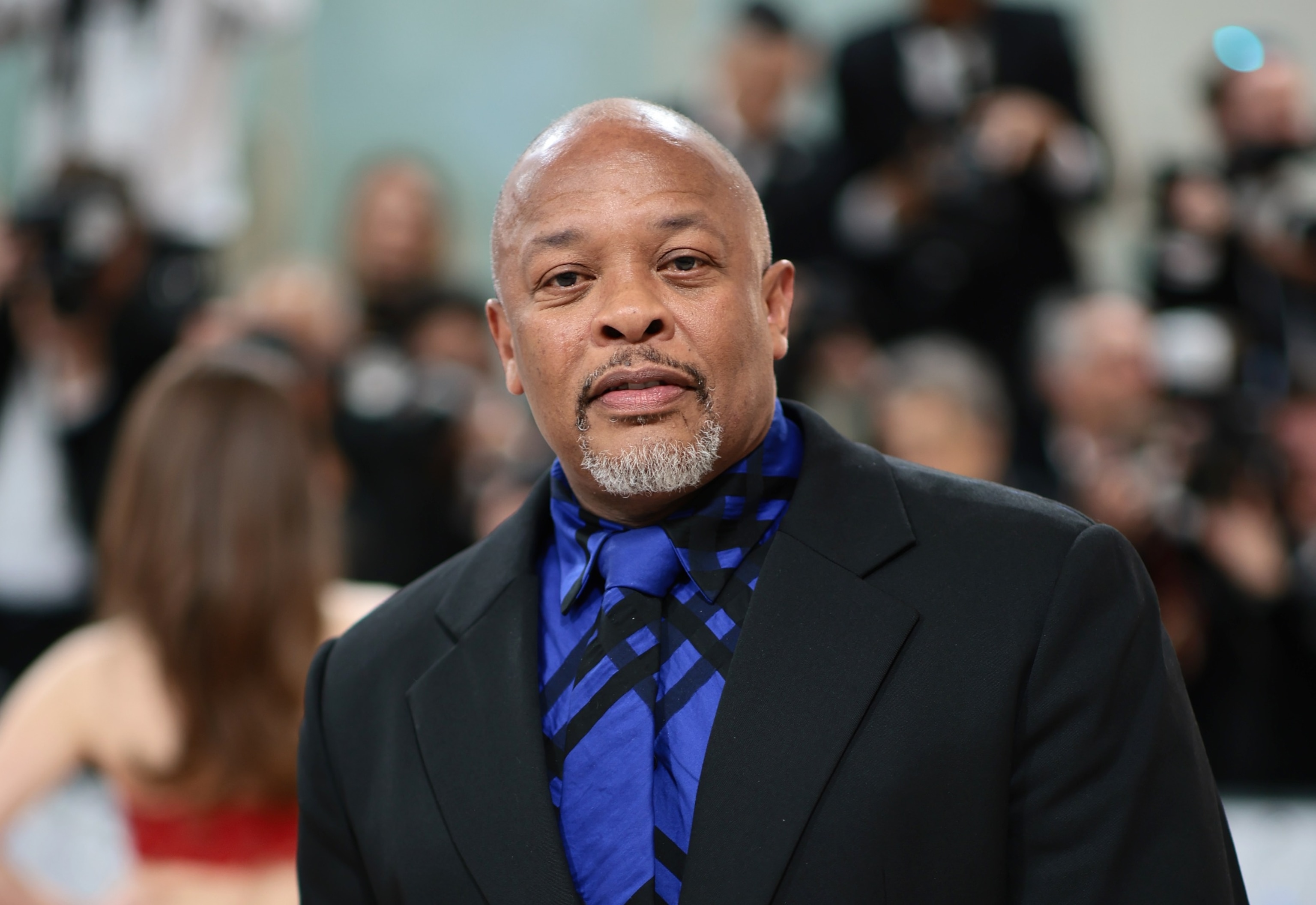 PHOTO: Dr. Dre attends The 2023 Met Gala Celebrating "Karl Lagerfeld: A Line Of Beauty" at The Metropolitan Museum of Art on May 01, 2023 in New York City. 