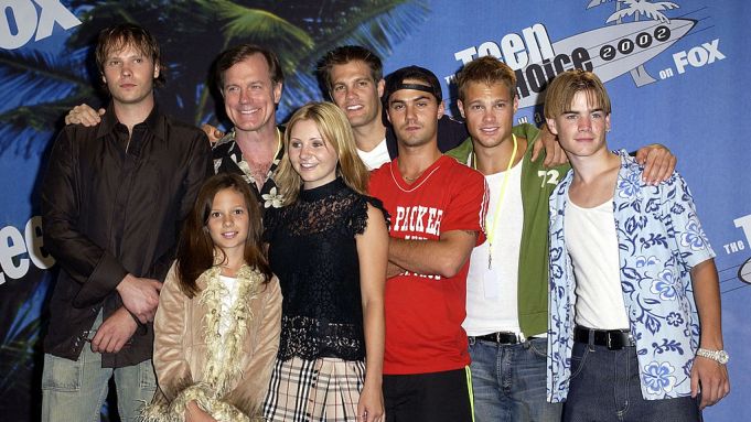 Cast of the WB's "7th Heaven" during The 2002 Teen Choice Awards