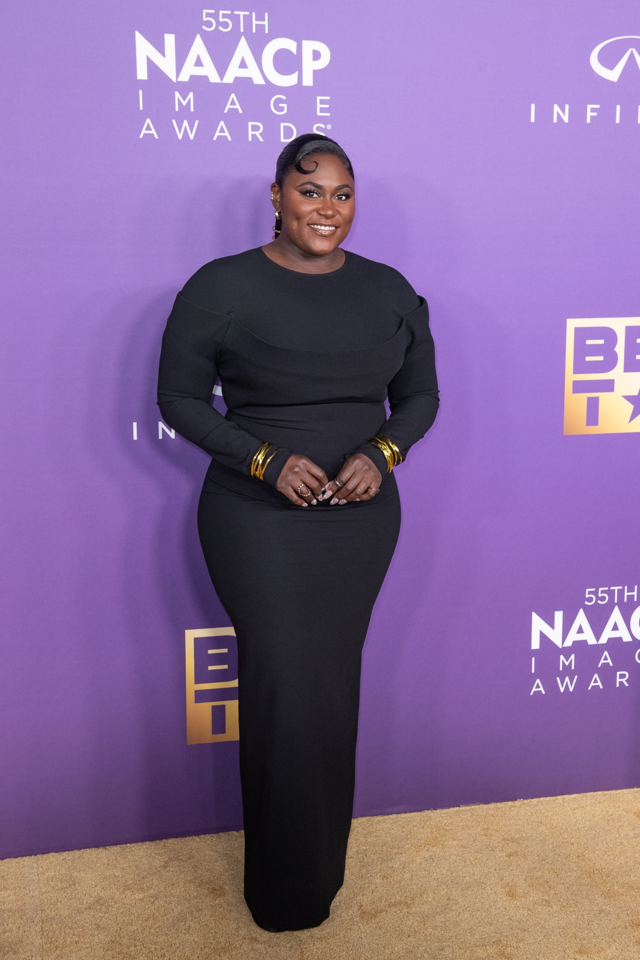 PHOTO: Danielle Brooks attends the 55th NAACP Image Awards at Shrine Auditorium and Expo Hall on March 16, 2024 in Los Angeles.