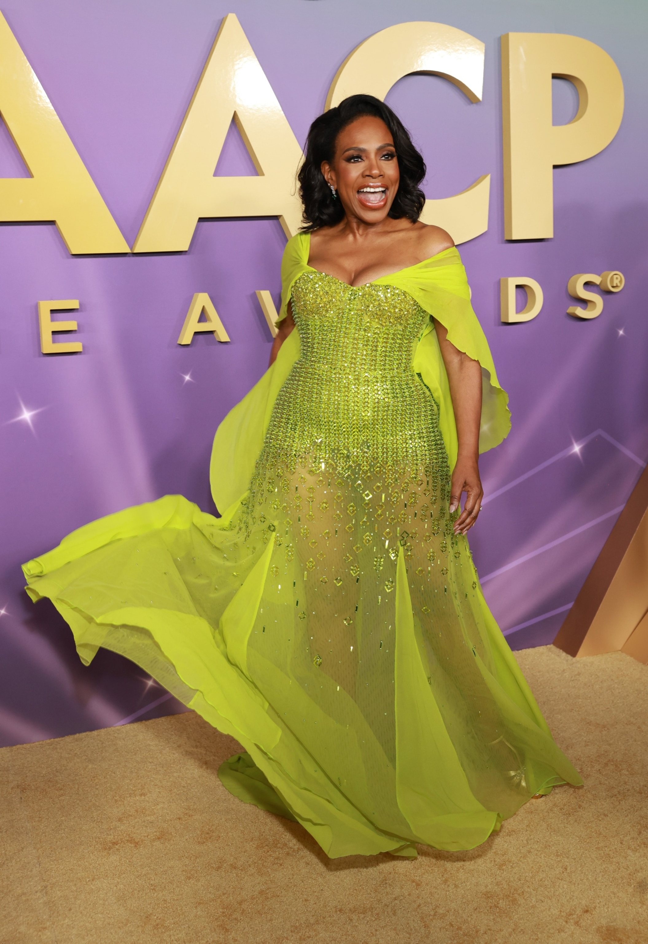 PHOTO: Sheryl Lee Ralph attends the 55th Annual NAACP Awards at the Shrine Auditorium and Expo Hall on March 16, 2024 in Los Angeles.