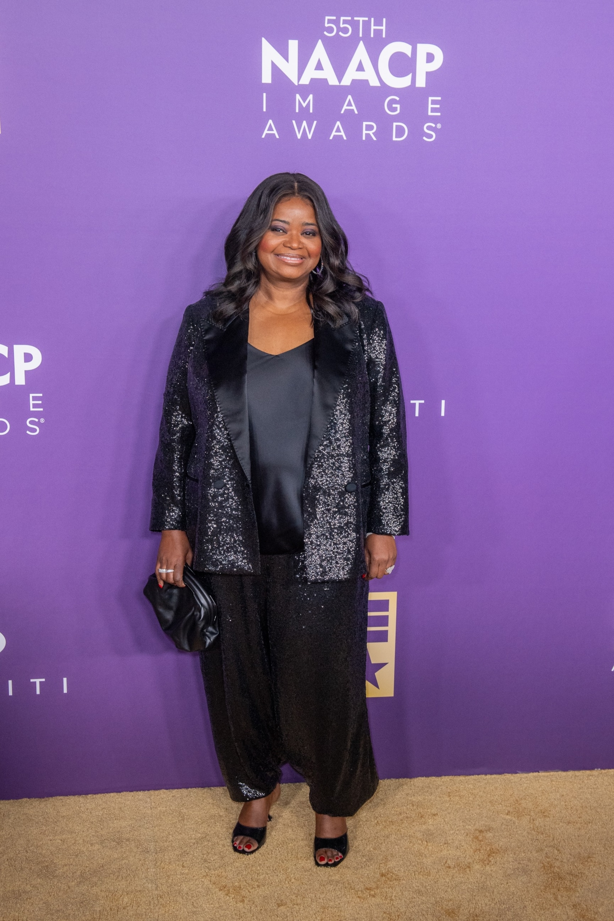 PHOTO: Octavia Spencer attends the 55th NAACP Image Awards at Shrine Auditorium and Expo Hall on March 16, 2024 in Los Angeles.