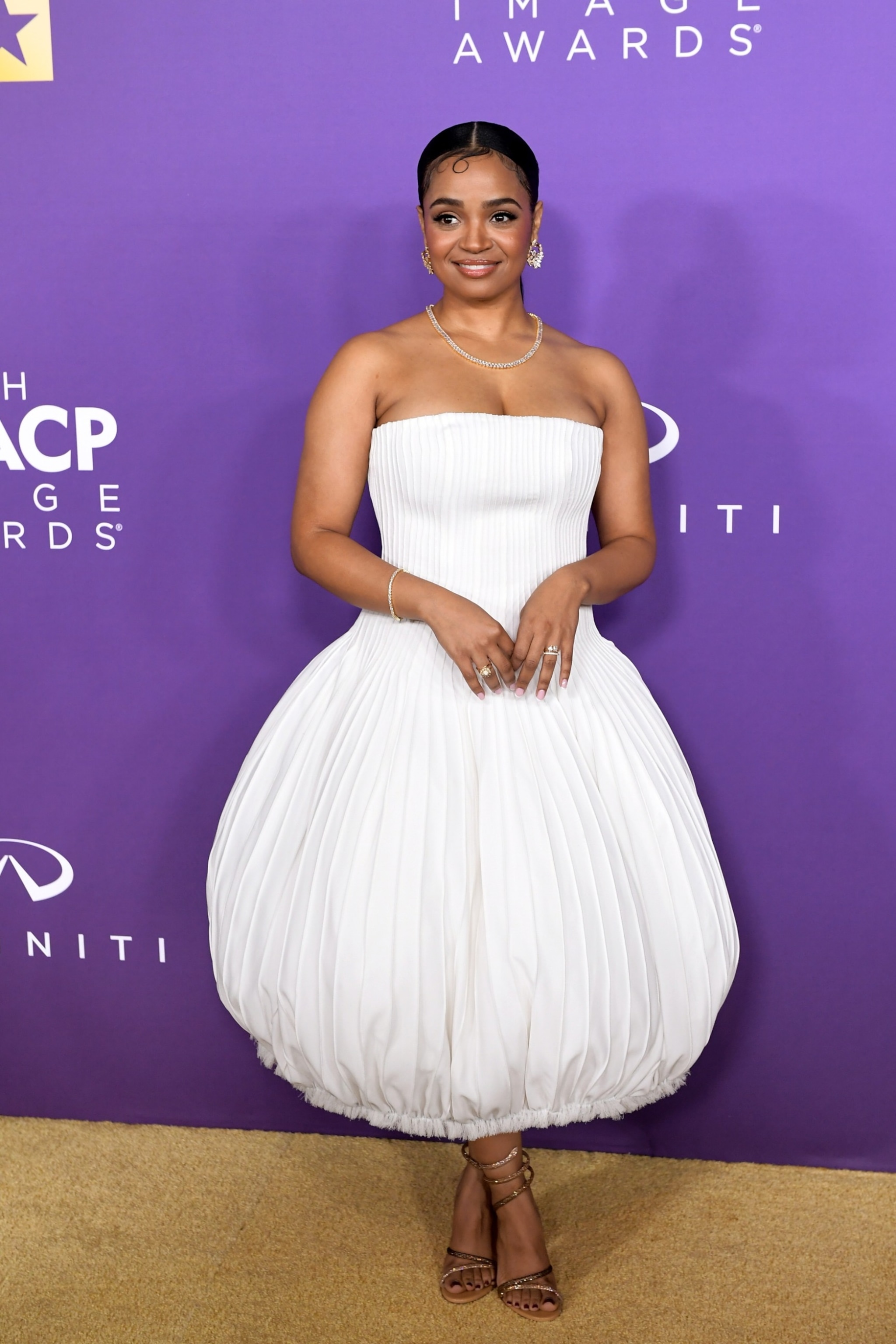 PHOTO: Kyla Pratt attends the 55th Annual NAACP Awards at Shrine Auditorium and Expo Hall on March 16, 2024 in Los Angeles.