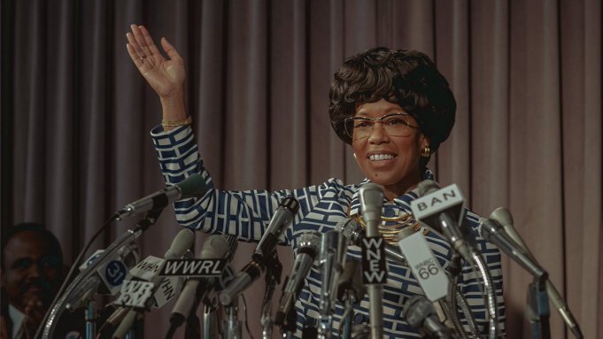 Regina King as Political Icon Shirley Chisholm in John Ridley film Shirley