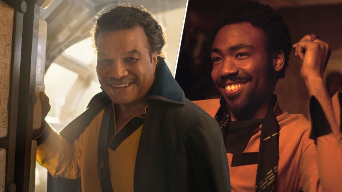 Billy Dee Williams and Donald Glover