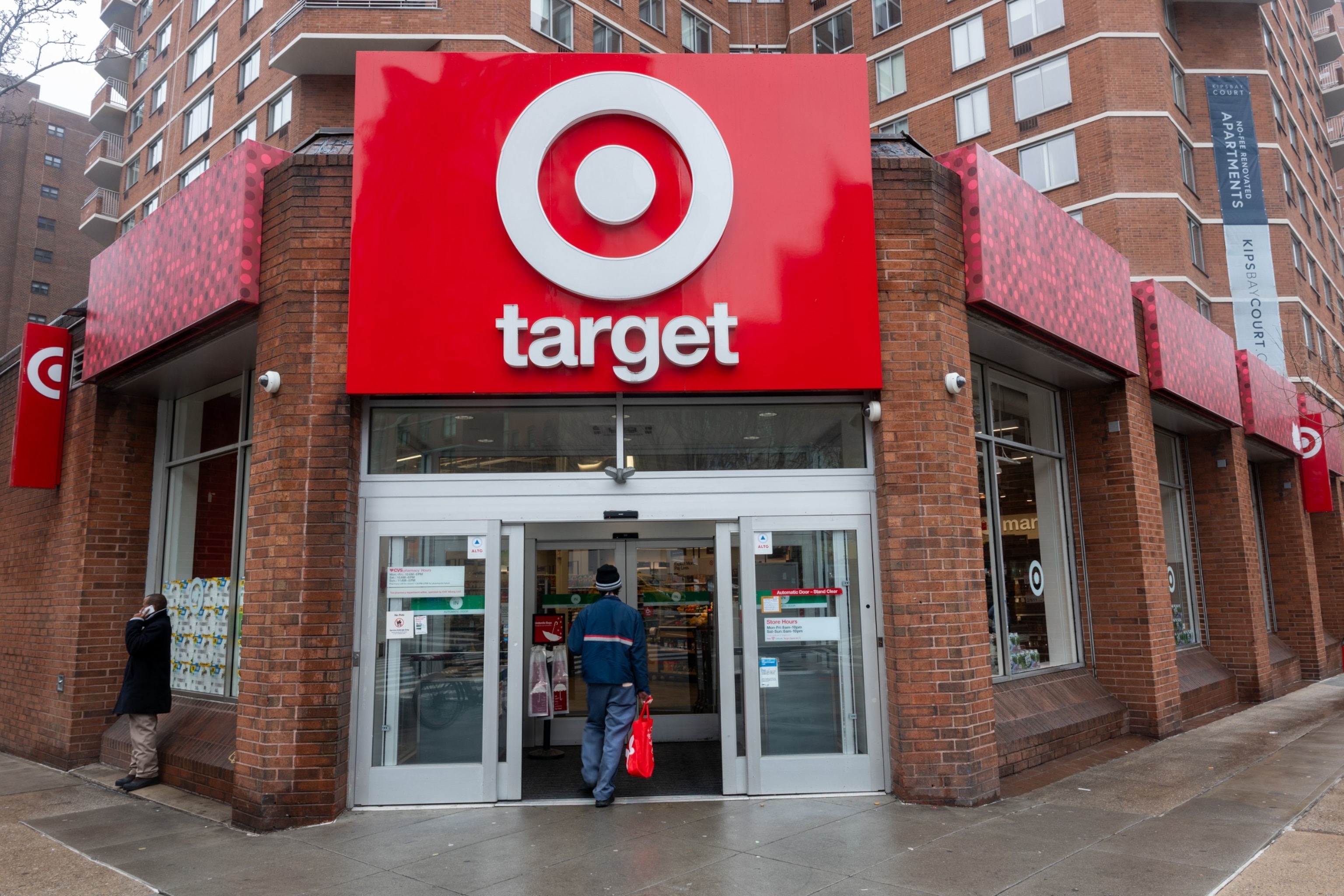 PHOTO: A Target store stands in Manhattan on March 05, 2024 in New York City.