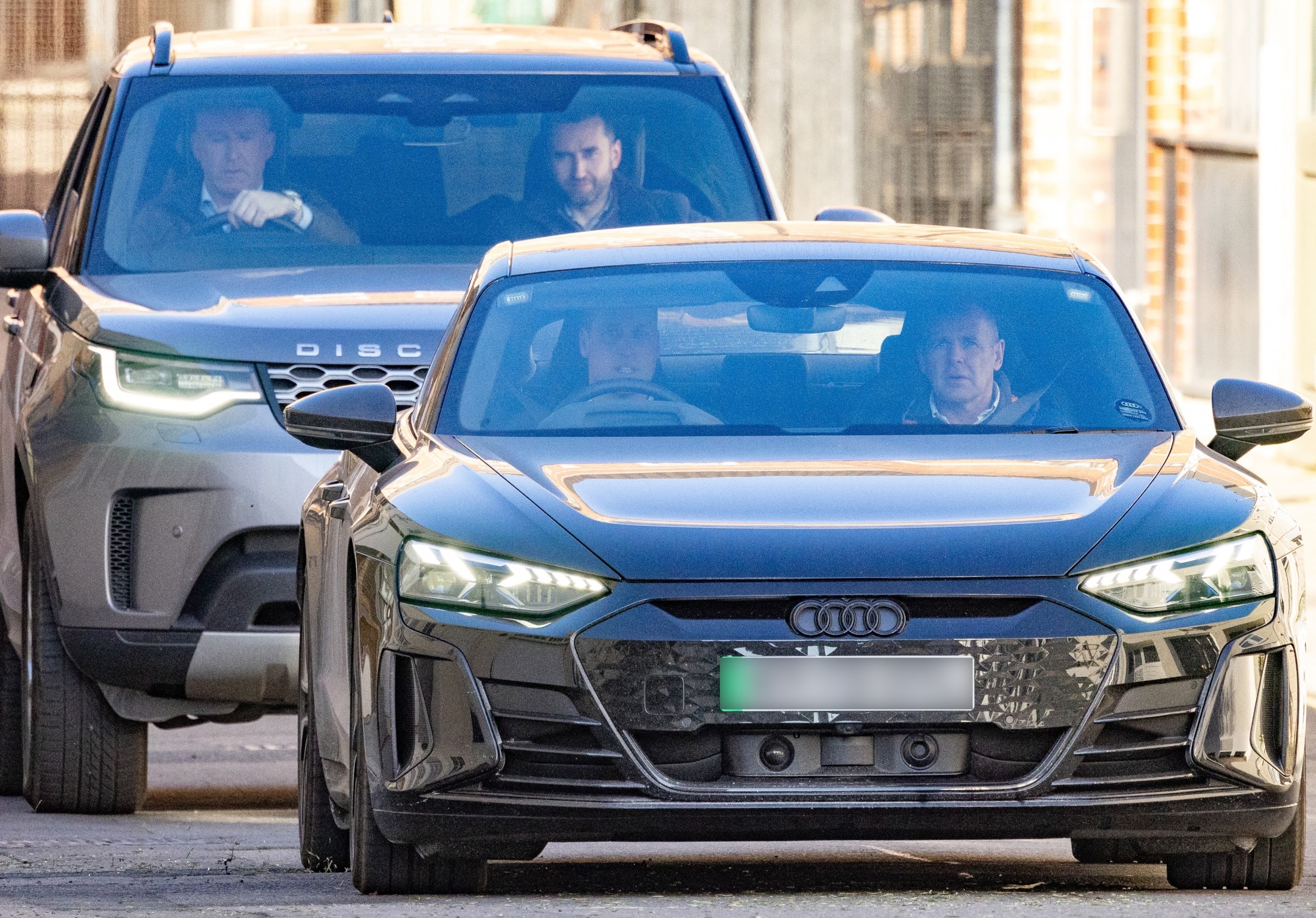 PHOTO: Prince William drives himself away from the London Clinic in London, Jan. 18, 2024, where his wife Catherine, Princess of Wales, underwent surgery. 